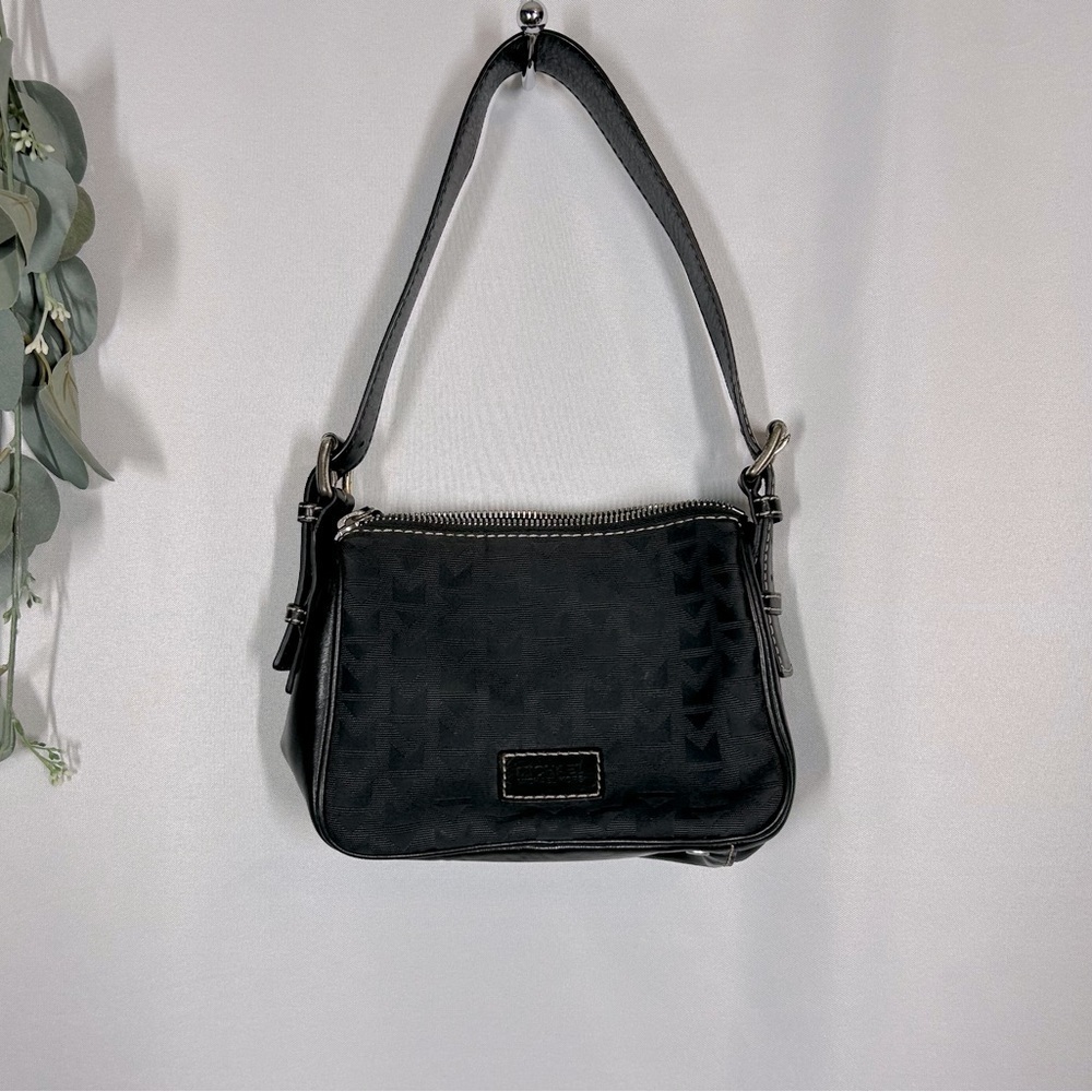 Michael Kors | Small Black Handbag Purse Shoulder Bag Vintage Leather
